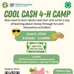 Cool Cash 4-H Summer Camp