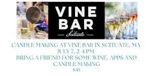 Candle Making at Vine Bar