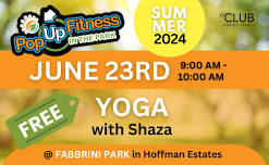 Pop Up Fitness in the Park: Yoga