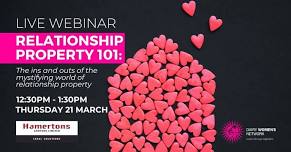 Relationship Property 101 - LIVE Webinar