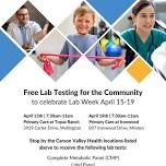 Free Community Lab Testing