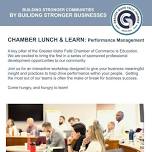 Chamber Lunch & Learn: Performance Management Sponsored by BBSI