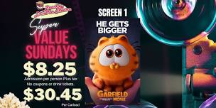 Screen 1: Garfield  ( Super Value Sunday )