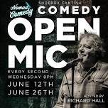 Shoebox Comedy Open Mic: June 12th