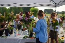 Sip and Snip | Garden Party on the Farm