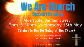 We Are Church - Dessert Evening