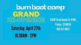 Burn Boot Camp Parker Grand Re-Opening