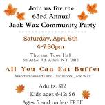 Jack Wax Community Party