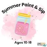 Teen Summer Paint & Sip