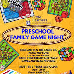 Preschool Game Night