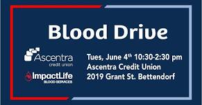 Blood Drive at Ascentra Home Office