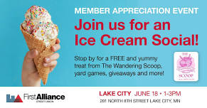 Member Appreciation | Ice Cream Social  Wandering Scoop