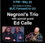 Negroni's Trio • MJC Monday • Jazz in Miami