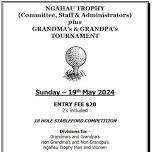 All welcome at the annual Grandma's and Grandpa's competition!