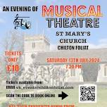 An Evening of Musical Theatre at St. Mary’s Church Chilton Foliat