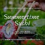 Sushi Making with Chef Sophia Chatfield