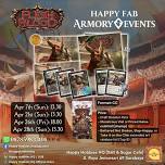 HAPPY FAB ARMORY EVENT APRIL 2024