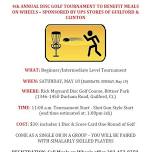 4th Annual Disc Golf Tournament to benefit Meals on Wheels