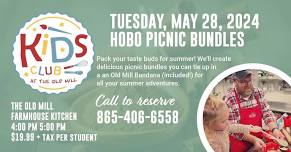 The Old Mill Kid's Club - Hobo Picnic Bundles