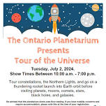 The Ontario Planetarium Presents Tour of the Universe