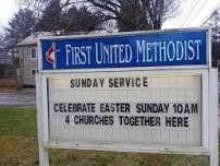 Easter Sunday Combined Worship Service