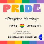 Pride progress meeting