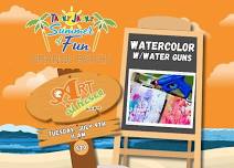 Tacky Jacks Orange Beach, Art al Fresco - Watergun Watercolor