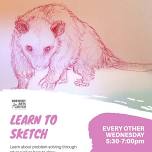 Learn to Sketch | Wednesday | April 17th 2024