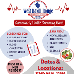 WBR Parish Community Health Screening Event