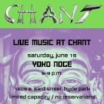 Live Music at Chant Hyde Park – Yoko Noge