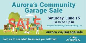 Community Garage Sale Returns to Aurora