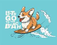 Corgi Beach Day 2024