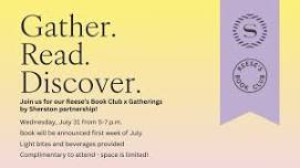 Reese's Book Club x Gatherings by Sheraton