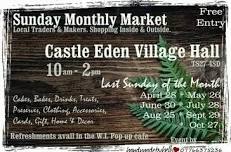 29th Sept - Sunday Monthly Market @ Castle Eden