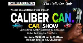 Caliber Can Food Drive and Car Show