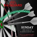 Sunday Dart Tournament