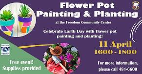 Flower Pot Painting & Planting