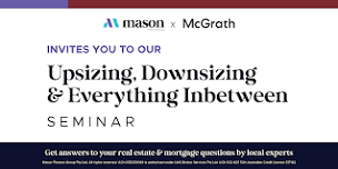 Upsizing, Downsizing  & Everything Inbetween Seminar