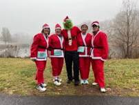 Cranford Santa Donut Run