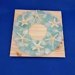 Seaglass Wreath