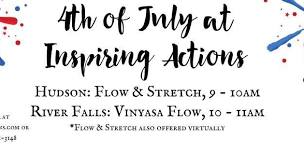 4th of July Vinyasa Flow - River Falls