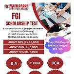 scholarship test