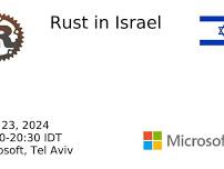 Rust at Microsoft, Tel Aviv in June 2024 (in Hebrew)