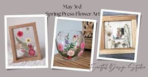 Spring Pressed Flower workshop