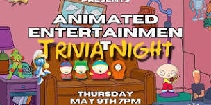 Animated Entertainment Trivia Night @ Voodoo Brewing Co (New Kensington)