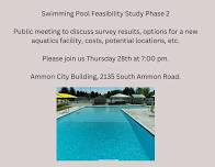 Public meeting to discuss new pool project