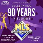 Morris Levin & Son 90 Years in Business Ribbon Cutting