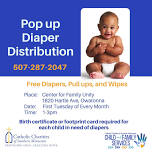 Pop up Diaper Distribution