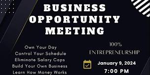 BUSINESS OPPORTUNITY MEETING