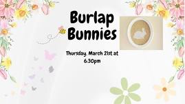 Burlap Bunnies